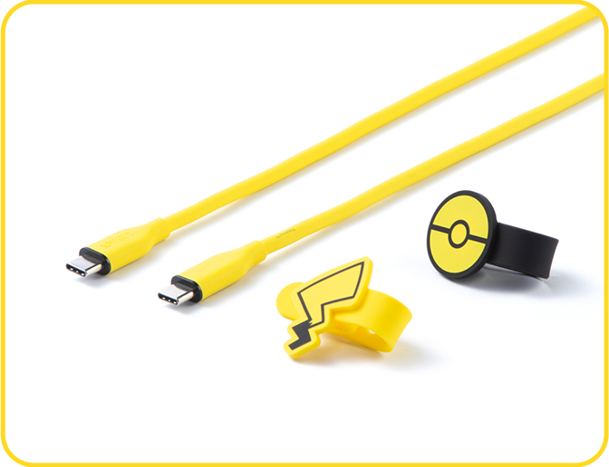 皮卡丘 Type-C 240W 1.8m 充電線